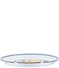 Golden Rabbit Enamelware Old Bay Medium Tray