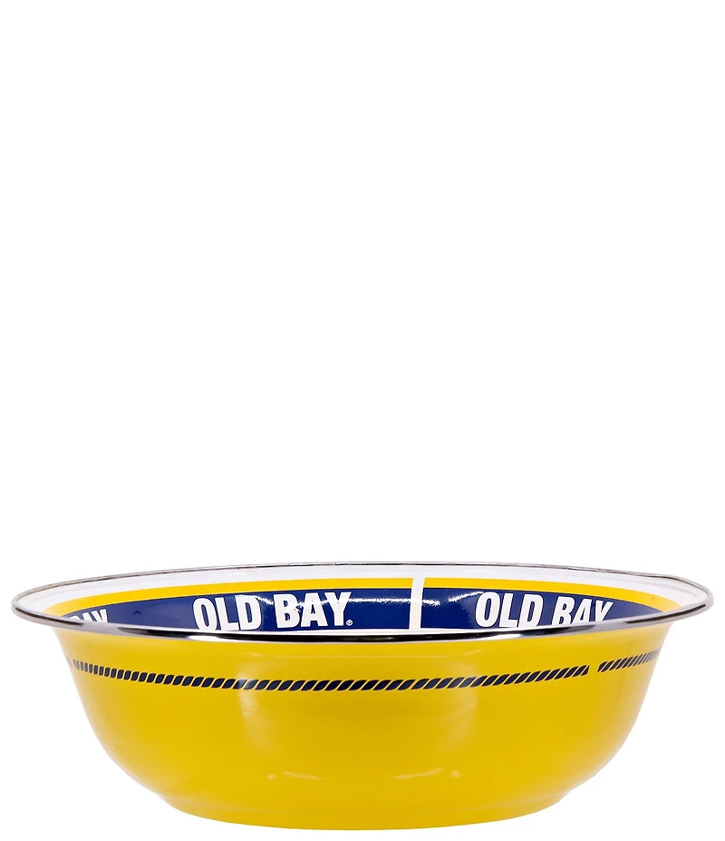 Golden Rabbit Enamelware Old Bay Serving Bowl