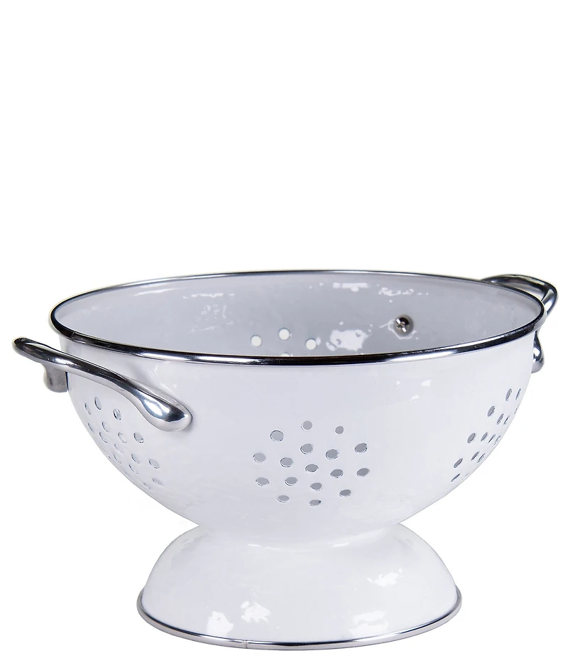 Golden Rabbit Enamelware Solid Texture Colander