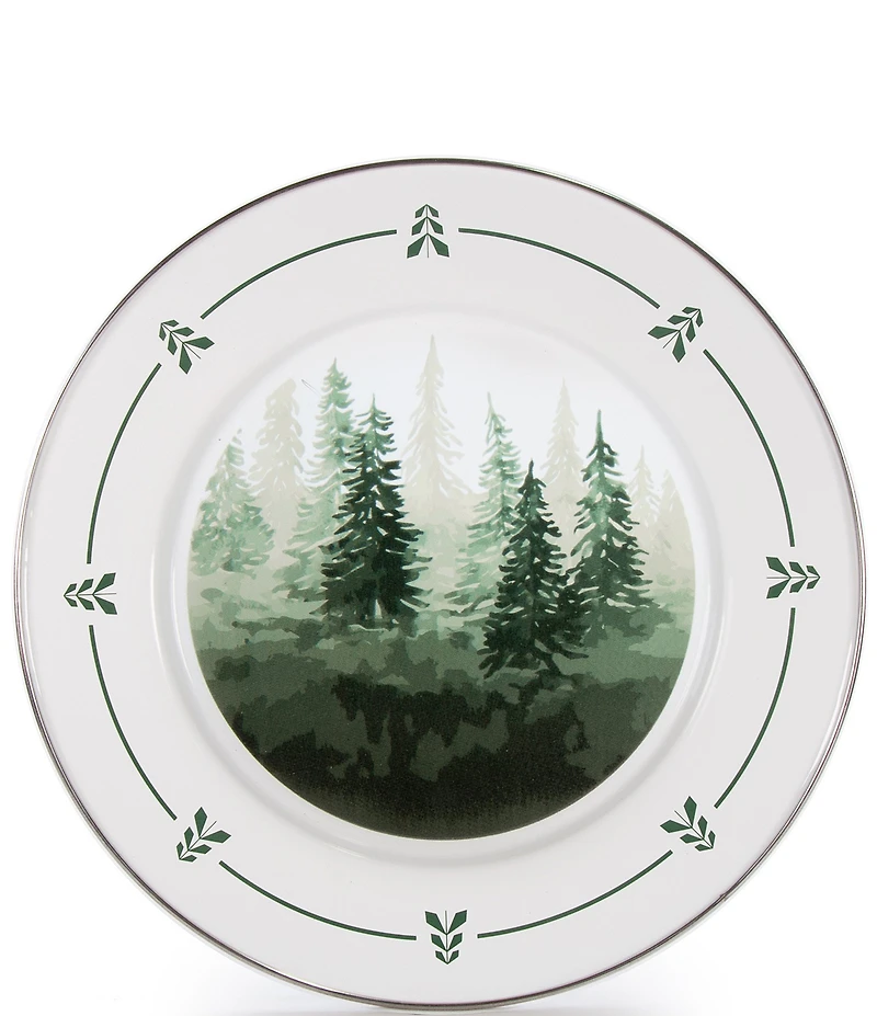 Golden Rabbit Forest Glen Dinner Plates, Set of 4