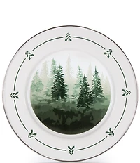Golden Rabbit Forest Glen Dinner Plates, Set of 4