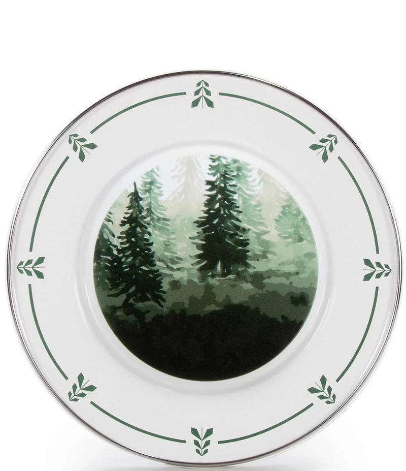 Golden Rabbit Forest Glen Sandwich Plates, Set of 4