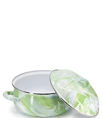 Golden Rabbit Enamelware Modern Monet Dutch Oven
