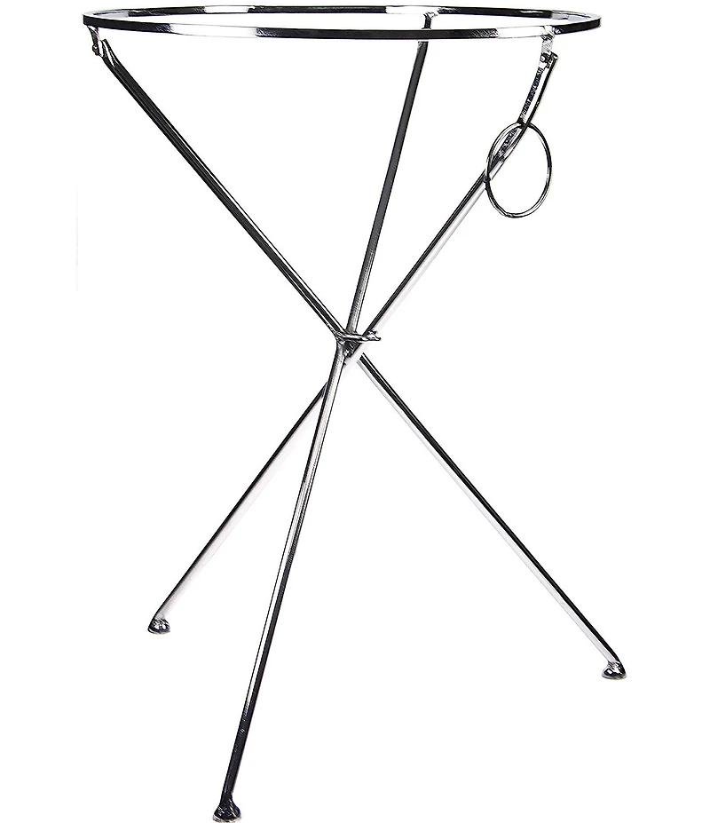 Golden Rabbit Nickel Tray Stand