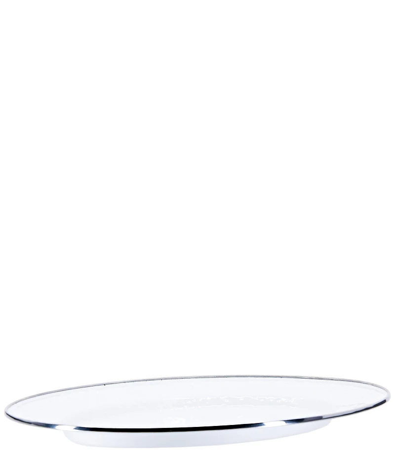 Golden Rabbit Solid Oval Platter