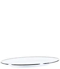 Golden Rabbit Solid Oval Platter