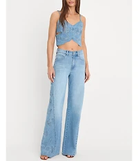 Good American Dolly Butterfly Top