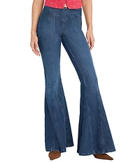 Good American Dolly Joleans Extreme Flare Jeans