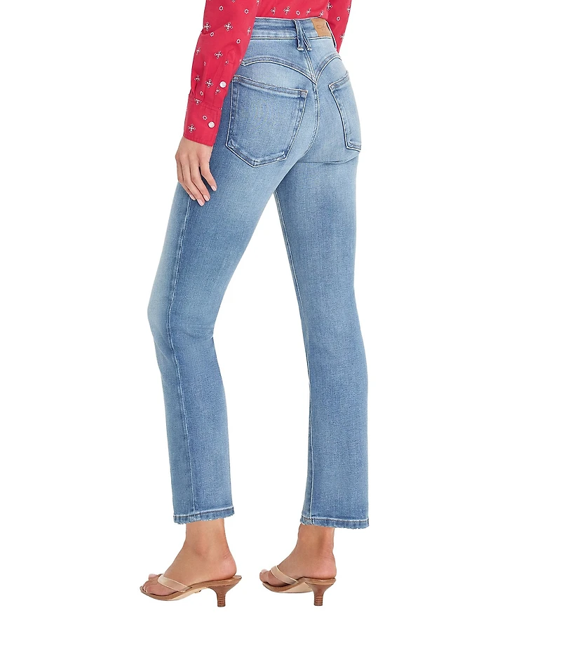 Good American Dolly Joleans Straight Jeans