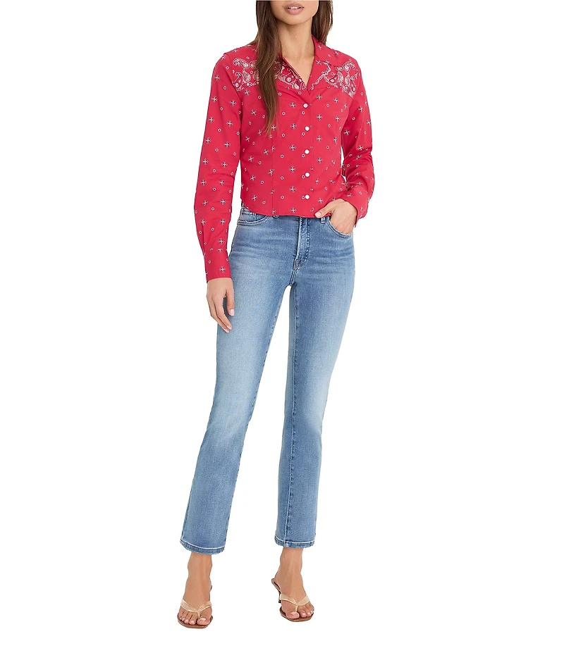 Good American Dolly Joleans Straight Jeans