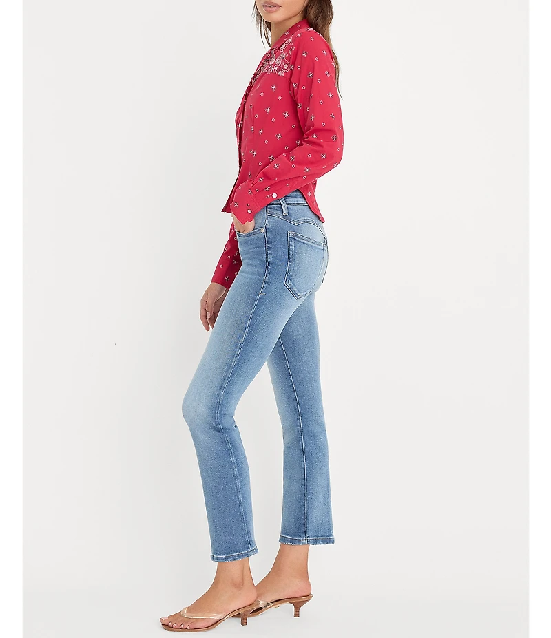 Good American Dolly Joleans Straight Jeans