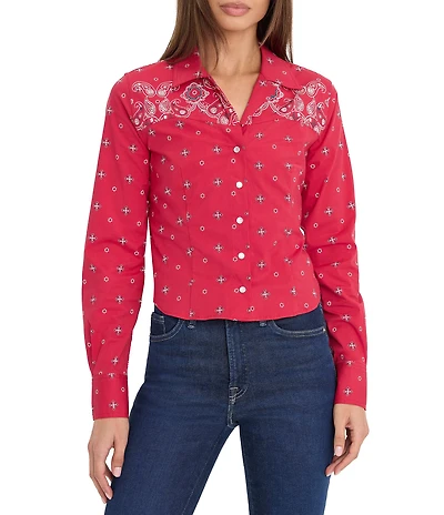 Good American Dolly Tailored Poplin Shirt