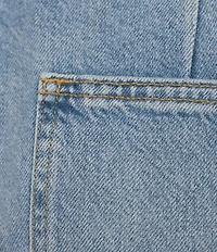 Good American Good 90s Mid Rise Carpenter Long Shorts