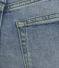 Good American Good 90s Mid-Rise Denim Shorts