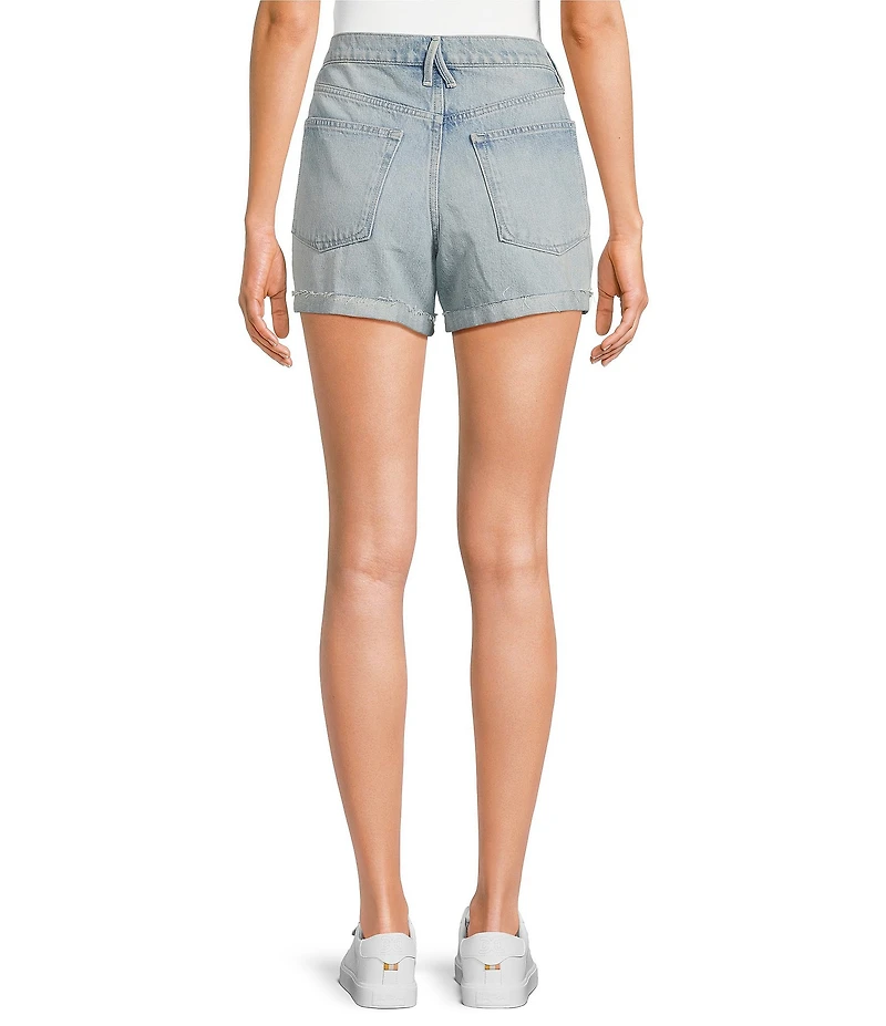 Good American Good 90s Mid-Rise Shorts
