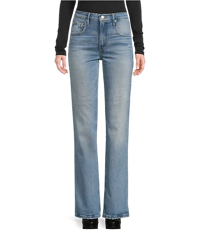 Good American Good Cowboy High Rise Bootcut Denim Jeans