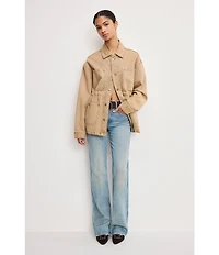 Good American Good Cowboy High Rise Bootcut Denim Jeans