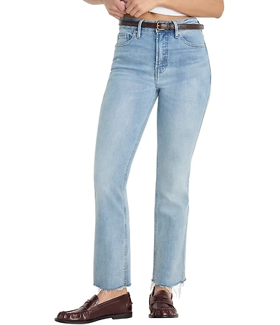 Good American Good Kick Flare High-Rise Denim Jeans