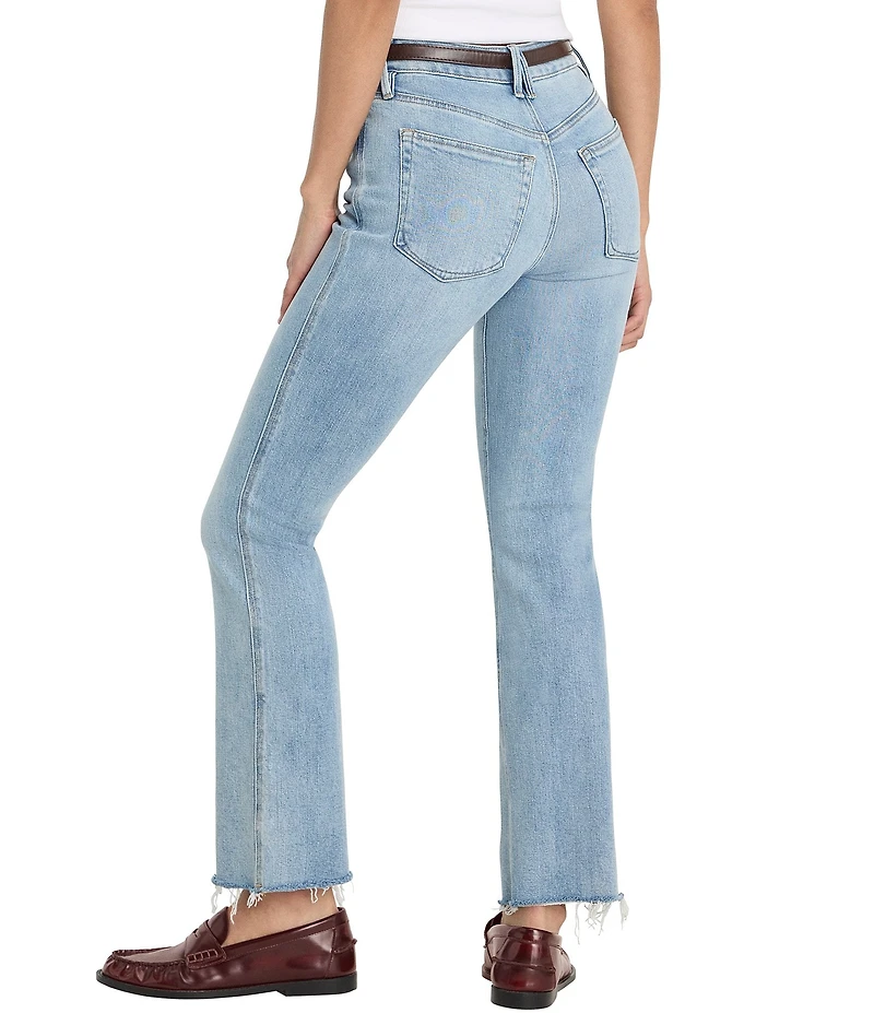 Good American Good Kick Flare High-Rise Denim Jeans