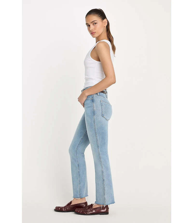 Good American Good Kick Flare High-Rise Denim Jeans