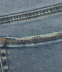 Good American Good Legs Mid Rise Cropped Mini Boot Jeans