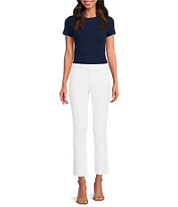 Good American Good Legs Mid Rise Straight Jeans