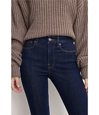 Good American Good Legs Skinny Mid Rise Denim Jeans