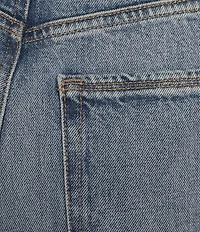 Good American Good Skate High Rise Wide Leg Jeans