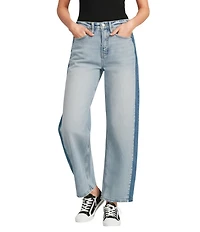 Good American Good Standard High Rise Denim Barrel Jeans