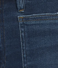 Good American Good Waist Palazzo High-Rise Cropped Denim Jeans