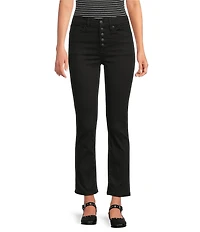 Good American Never Fades Good Legs Mid Rise Straight Jeans