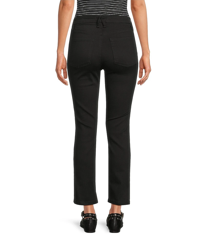 Good American Never Fades Good Legs Mid Rise Straight Jeans
