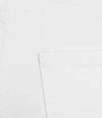 Good American Plus Good Legs Mid Rise Crop Mini Boot Jeans