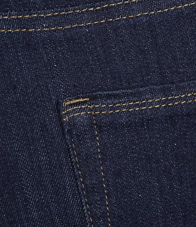 Good American Plus Good Legs Stretch Mid Rise Crop Mini Bootcut Jeans