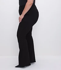 Good American Plus Size Good Legs Flare Denim Never Fade Jeans