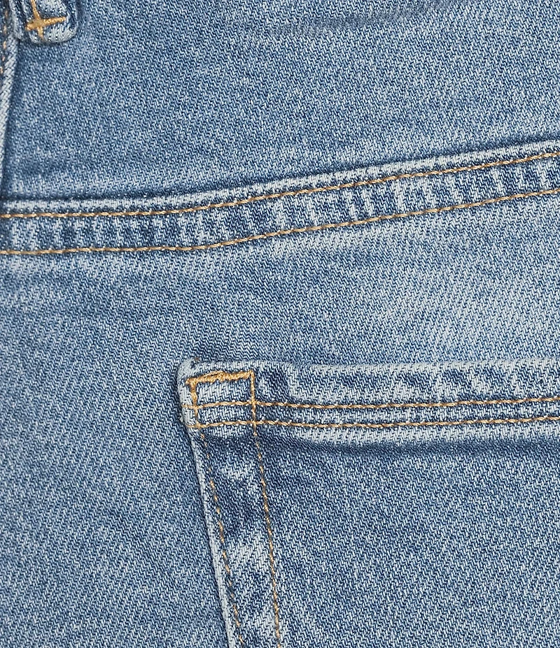 Good American Plus Size Good Skate Cropped High Rise Wide Leg Denim Jeans