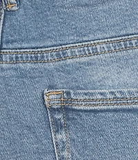 Good American Plus Size Good Skate Cropped High Rise Wide Leg Denim Jeans