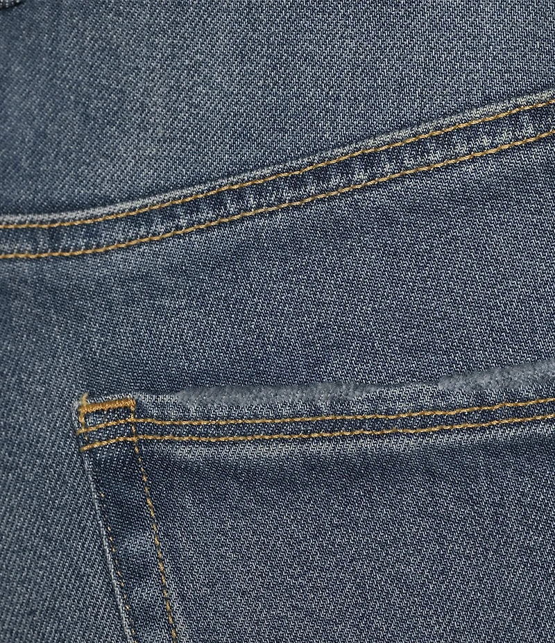 Good American Plus Soft Tech Good Legs Mid Rise Straight Jeans