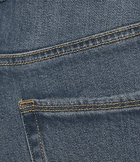 Good American Plus Soft Tech Good Legs Mid Rise Straight Jeans