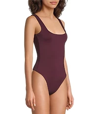 Good American Sculpting Square Neck Modern Tank Bodysuit