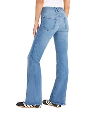 Good American Soft Tech Good Classic High Rise Bootcut Leg Denim Jean