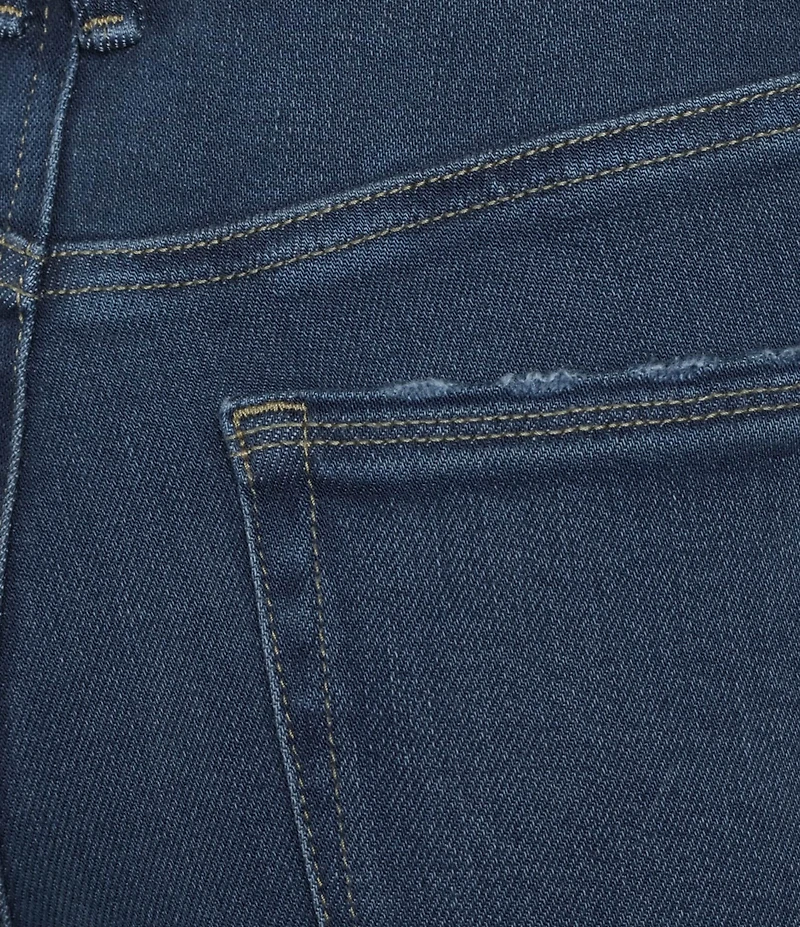 Good American Soft Tech Good Curve High Rise Straight Leg Jeans