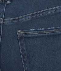 Good American Soft Tech Good Curve High Rise Straight Leg Jeans