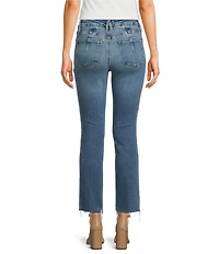 Good American Soft Tech Good Legs Straight Jeans