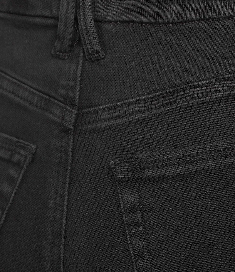 Good American Soft Tech Good Waist High Rise Wide Leg Denim Jeans