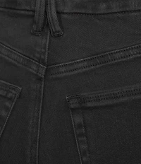 Good American Soft Tech Good Waist High Rise Wide Leg Denim Jeans