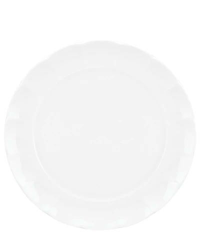 Gorham Manor Scalloped Bone China Dinner Plate