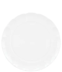 Gorham Manor Scalloped Bone China Dinner Plate