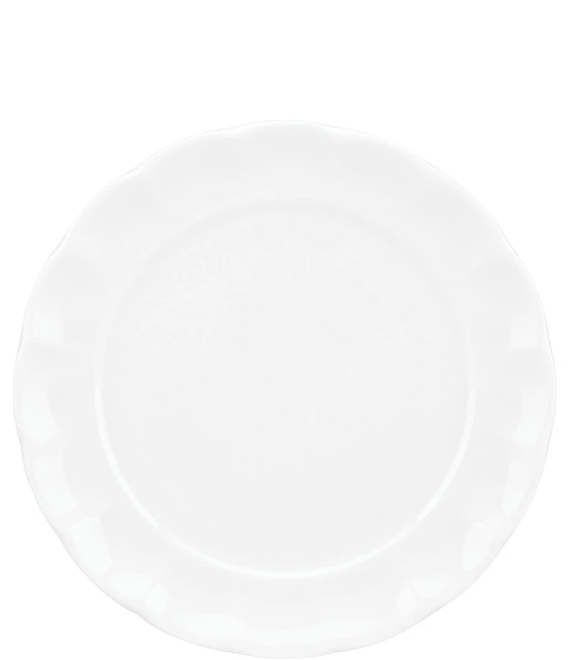 Gorham Manor Scalloped Bone China Salad Plate