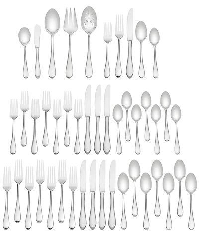 Gorham Studio 45-Piece Stainless Flatware Set